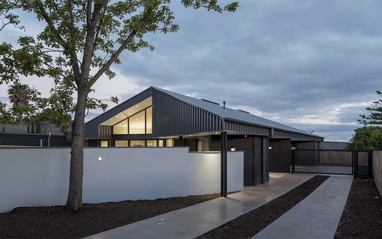 Driveway Night View