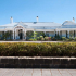 Front of  House with Hedge in Foreground